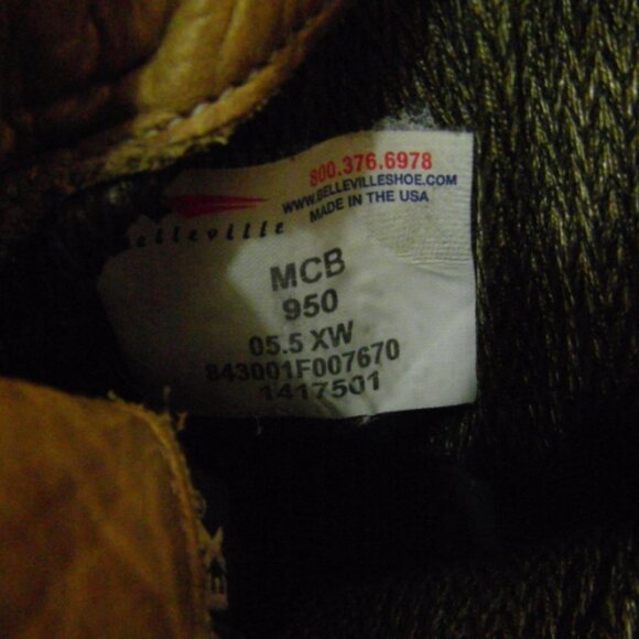 BELLEVILLE MCB 950 sz5.5 X-WIDE COLD MOUNTAIN DEPLOYMENT BOOTS NM 00214 main image 11